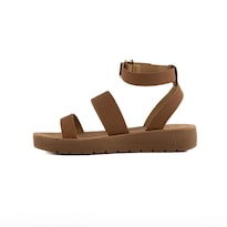 Sandalia Confort Casual Romana Para Dama Walki Cassandra Cafe