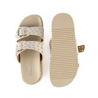 Foto 3 | Foto 3 | Sandalia Plataforma Doble Hebilla Para Mujer Walki Paulina Beige