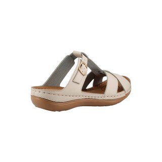 Foto 3 | Foto 3 | Sandalia Miracol By Mama Lola 40102 Tapioca Sandalia Confort De Piso Dama Huarache Talla 23 A 27 E