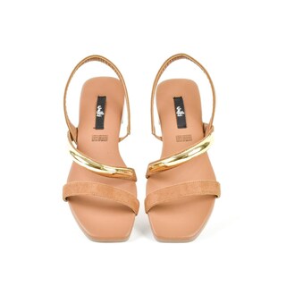 Foto 3 | Foto 3 | Sandalia Tiras Flat Casual Moda Para Mujer Walki Lia Cafe