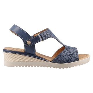 Foto 1 | Foto 1 | Sandalia Playa Caribe 25692 Azul Para Mujer Casual Confort Talla 22 A 27 E