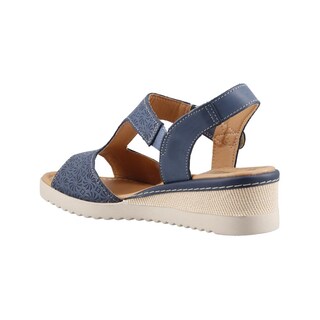 Foto 4 | Foto 4 | Sandalia Playa Caribe 25692 Azul Para Mujer Casual Confort Talla 22 A 27 E