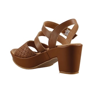 Foto 4 | Foto 4 | Sandalia Playa Caribe 6686 Topo Sandalia De Vestir Mujer Casual Tacon Ancho Talla 22 A 27 E