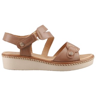 Foto 1 | Foto 1 | Sandalia Playa Caribe 16695 Adobe Para Mujer Confort Casual Talla 22 A 27 E