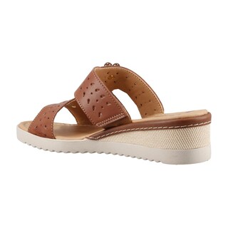 Foto 4 | Foto 4 | Sandalia Playa Caribe 25689 Ladrillo Para Mujer Casual De Piso Comoda Talla 22 A 27 E
