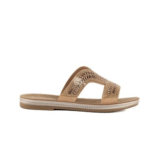 Foto 1 | Foto 1 | Sandalia Tiras Flat Casual Boho Para Mujer Walki Gloria Rosa