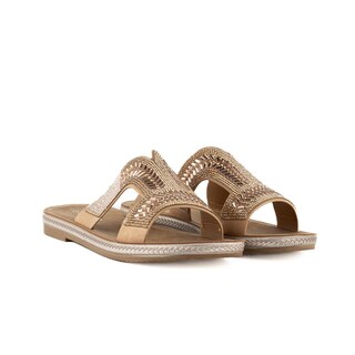 Foto 2 | Foto 2 | Sandalia Tiras Flat Casual Boho Para Mujer Walki Gloria Rosa