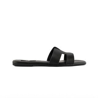Foto 1 | Foto 1 | Sandalia Tiras Flat Casual Brillo Para Mujer Walki Azula Negro