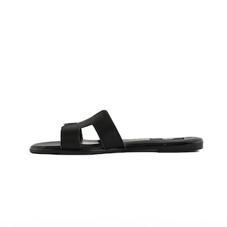 Foto 2 | Foto 2 | Sandalia Tiras Flat Casual Brillo Para Mujer Walki Azula Negro
