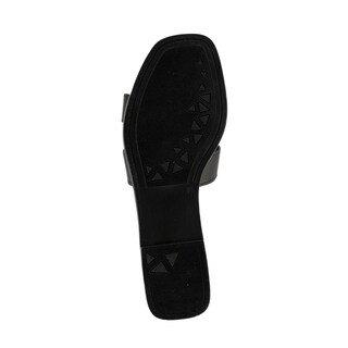 Foto 4 | Foto 4 | Sandalia Tiras Flat Casual Brillo Para Mujer Walki Azula Negro