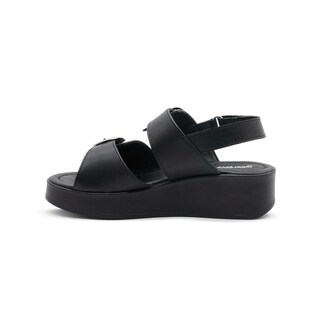 Foto 6 | Foto 6 | Sandalia Plataforma Dama Ajuste Doble Broche Color Negro Negro