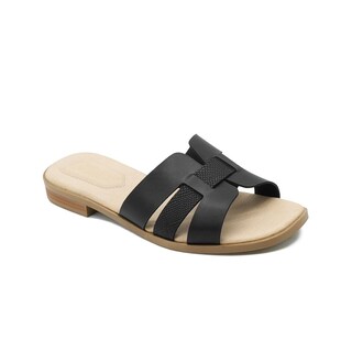 Foto 1 | Foto 1 | Sandalia Chancla Para Dama Playa Super Comodas Color Negro Negro