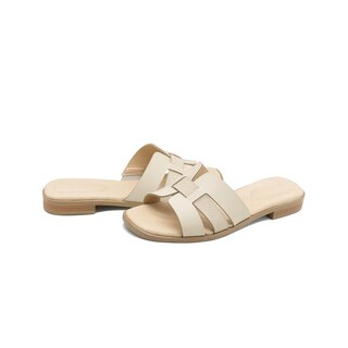 Foto 2 | Foto 2 | Sandalia Chancla Para Dama Playa Super Comodas Color Beige Beige