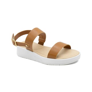 Foto 1 | Foto 1 | Sandalia Plataforma Color Camel Abierta Con Correa 23-26 Beige