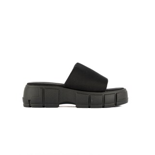 Foto 1 | Foto 1 | Sandalia Plataforma Slip On Moda Para Mujer Walki Rocio Negro