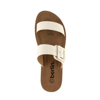 Foto 3 | Foto 3 | Sandalia Casual Plana Flat Doble Hebilla Para Mujer Walki Kim Blanco