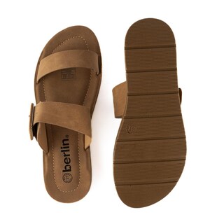 Foto 4 | Foto 4 | Sandalia Casual Plana Flat Doble Hebilla Para Mujer Walki Kim Cafe