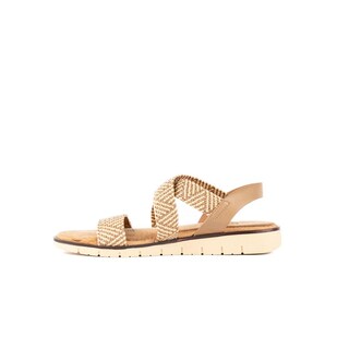 Foto 5 | Foto 5 | Sandalia Plataforma Casual Boho Para Mujer Walki Delia Beige
