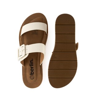 Foto 4 | Foto 4 | Sandalia Casual Plana Flat Doble Hebilla Para Mujer Walki Kim Blanco