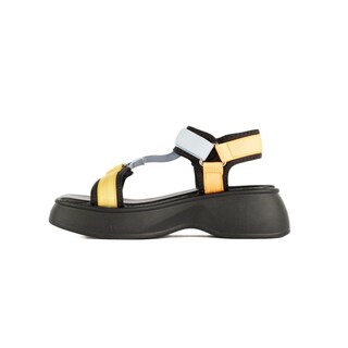 Foto 3 | Foto 3 | Sandalia Plataforma Chunky Moda Para Mujer Walki Grecia Negro