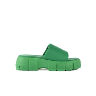 Foto 1 | Foto 1 | Sandalia Plataforma Slip On Moda Para Mujer Walki Rocio Verde