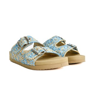 Foto 2 | Foto 2 | Sandalia Plataforma Walki Argenis Azules para Mujer