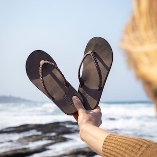 Foto 3 | Foto 3 | Sandalias Flojos Sky Para Mujer, Color Marrón Chocolate, Talla 11 - Venta Internacional.