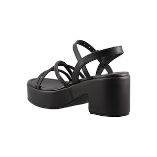 Foto 4 | Foto 4 | Sandalia Real Jungle 5306 Negro Dama Casual Tacon Ancho Bajo Talla 23 A 26 E