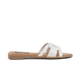 Foto 1 | Foto 1 | Sandalia Plana Flat Casual Moda Para Mujer Walki Ramona Blanco