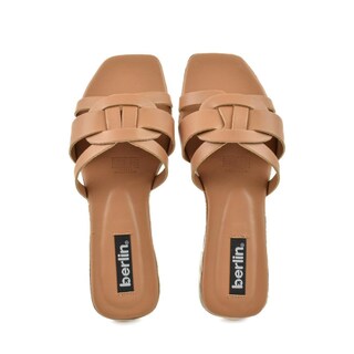 Foto 2 | Foto 2 | Sandalia Plana Flat Casual Moda Para Mujer Walki Ramona Cafe