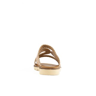Foto 4 | Foto 4 | Sandalia Tiras Flat Casual Boho Para Mujer Walki Clara Dorado