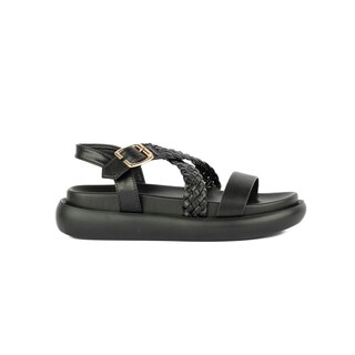 Foto 1 | Foto 1 | Sandalia Plataforma Confort Casual Para Mujer Walki Katia Negro