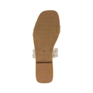 Foto 5 | Foto 5 | Sandalia Tiras Flat Brillo Suela Para Mujer Walki Esther Plateado