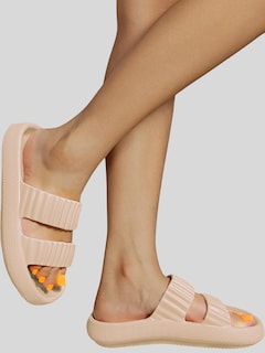 Foto 2 | Foto 2 | Sandalias Para Mujer Para Alberca O Playa Sand-1010 Beige Sponch Antideslizante