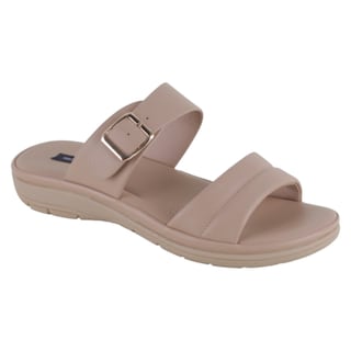 Foto 1 | Foto 1 | Sandalias De Piso Exterior Piel Vegana Color Beige Para Mujer De Rbcollection