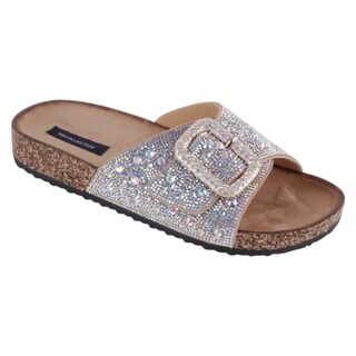 Foto 1 | Foto 1 | Sandalias De Piso Exterior Sintético Color Plata Para Mujer De Rbcollection