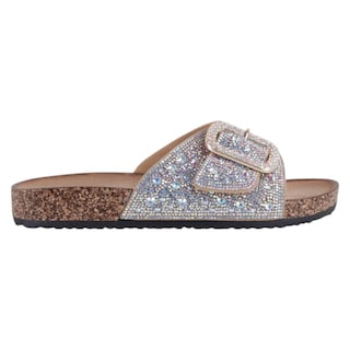 Foto 2 | Foto 2 | Sandalias De Piso Exterior Sintético Color Plata Para Mujer De Rbcollection