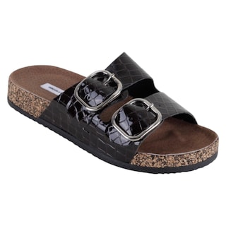 Foto 1 | Foto 1 | Sandalias De Piso Exterior Piel Color Café Para Mujer De Rbcollection