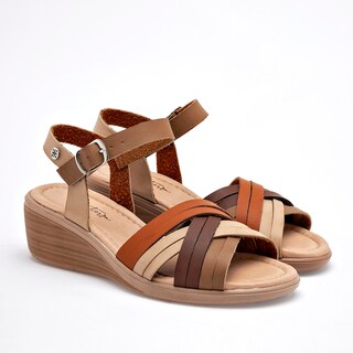 Foto 2 | Foto 2 | Mora Tierra Sandalia Para Mujer Café Camel Beige