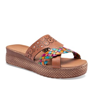 Foto 1 | Foto 1 | Mora Tierra Sandalia Para Mujer Camel Multicolor