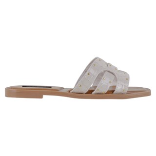Foto 2 | Foto 2 | Sandalias De Piso Exterior Charol Color Blanco Para Mujer De Rbcollection