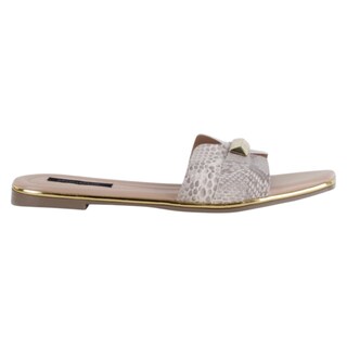 Foto 2 | Foto 2 | Sandalias De Piso Exterior Piel Vegana Color Beige Para Mujer De Rbcollection