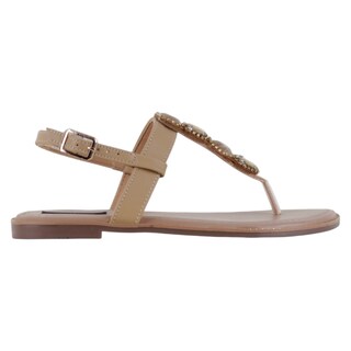 Foto 2 | Foto 2 | Sandalias De Piso Exterior Sintético Color Beige Para Mujer De Rbbasics