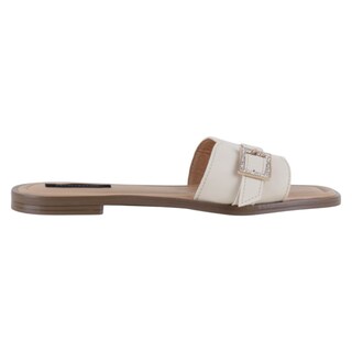 Foto 2 | Foto 2 | Sandalias De Piso Exterior Piel Vegana Color Beige Para Mujer De Rbbasics