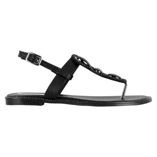 Foto 2 | Foto 2 | Sandalias De Piso Exterior Sintético Color Negro Para Mujer De Rbbasics