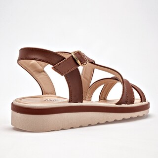 Foto 4 | Foto 4 | Baby Pop's Sandalia Para Mujer Café