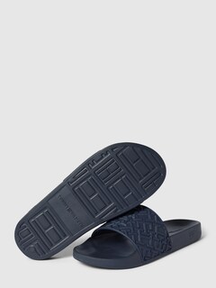 Foto 2 | Foto 2 | Sandalia Tommy Hilfiger Chancla Casual Moda Comodo Color Azul Oscuro De Mujer