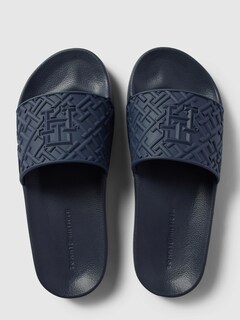 Foto 3 | Foto 3 | Sandalia Tommy Hilfiger Chancla Casual Moda Comodo Color Azul Oscuro De Mujer