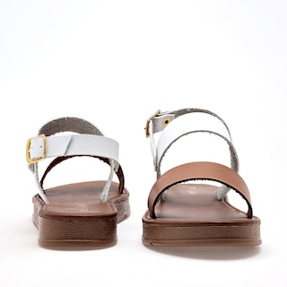 Foto 4 | Foto 4 | Felisa Villalobos Sandalia Para Mujer Blanco Camel