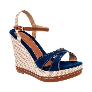 Foto 1 | Foto 1 | Sandalias con Plataforma Rbbasics color Azul Marino para Mujer